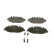 Brake Pad Set, disc brake BP991 Bosch