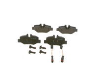 Brake Pad Set, disc brake BP992 Bosch