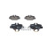 Brake Pad Set, disc brake BP992 Bosch, Thumbnail 5