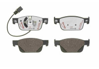 Brake Pad Set, disc brake BREMBO XTRA LINE, DIRECTIONAL BRAKE PADS P 85 153X