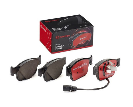Brake Pad Set, disc brake BREMBO XTRA LINE, DIRECTIONAL BRAKE PADS P 85 153X, Image 2