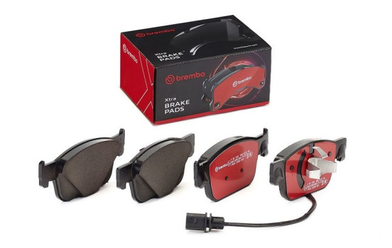 Brake Pad Set, disc brake BREMBO XTRA LINE, DIRECTIONAL BRAKE PADS P 85 153X, Image 2