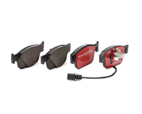 Brake Pad Set, disc brake BREMBO XTRA LINE, DIRECTIONAL BRAKE PADS P 85 153X, Image 3