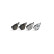Brake Pad Set, disc brake BREMBO XTRA LINE P 06 033X, Thumbnail 3