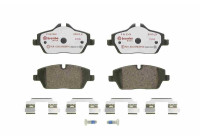 Brake Pad Set, disc brake BREMBO XTRA LINE P 06 034X