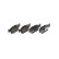 Brake Pad Set, disc brake BREMBO XTRA LINE P 06 035X, Thumbnail 3