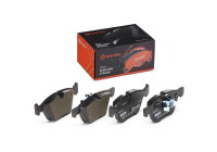 Brake Pad Set, disc brake BREMBO XTRA LINE P 06 040X