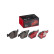 Brake Pad Set, disc brake BREMBO XTRA LINE P 06 040X, Thumbnail 2