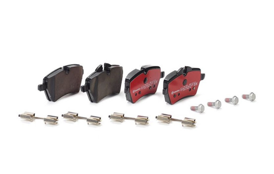 Brake Pad Set, disc brake BREMBO XTRA LINE P 06 051X, Image 2