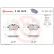 Brake Pad Set, disc brake BREMBO XTRA LINE P 06 051X, Thumbnail 4