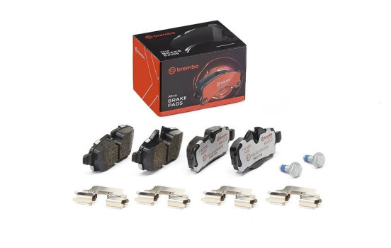 Brake Pad Set, disc brake BREMBO XTRA LINE P 06 052X, Image 2