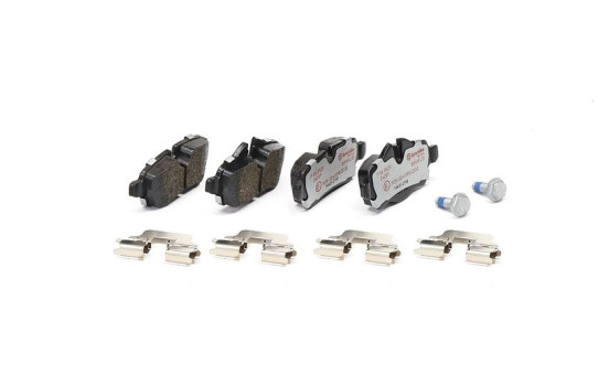 Brake Pad Set, disc brake BREMBO XTRA LINE P 06 052X, Image 3