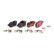 Brake Pad Set, disc brake BREMBO XTRA LINE P 06 052X, Thumbnail 3