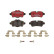 Brake Pad Set, disc brake BREMBO XTRA LINE P 06 052X, Thumbnail 4