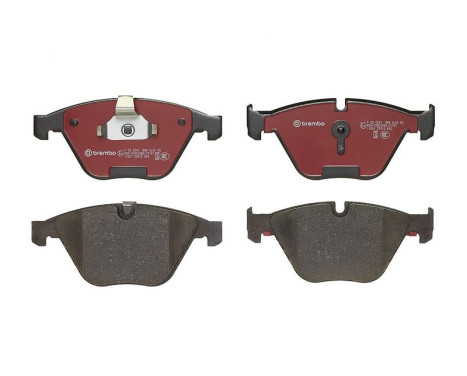 Brake Pad Set, disc brake BREMBO XTRA LINE P 06 054X, Image 4