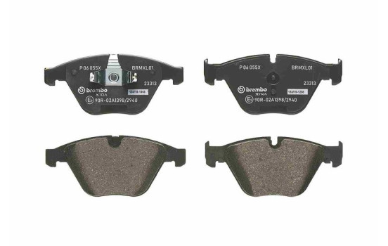 Brake Pad Set, disc brake BREMBO XTRA LINE P 06 055X