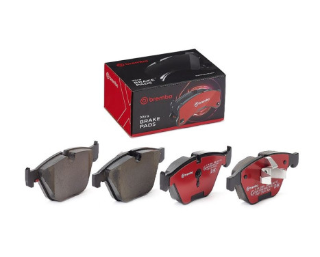 Brake Pad Set, disc brake BREMBO XTRA LINE P 06 055X, Image 2
