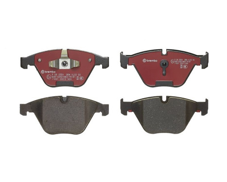 Brake Pad Set, disc brake BREMBO XTRA LINE P 06 055X, Image 4
