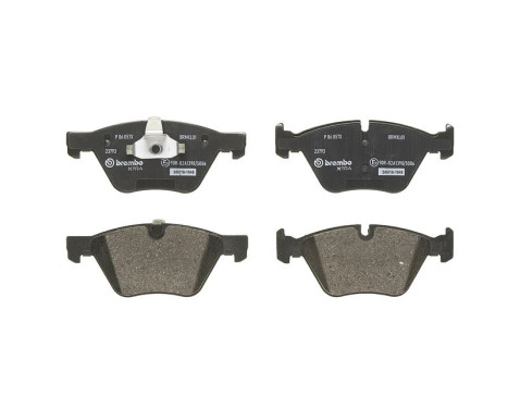 Brake Pad Set, disc brake BREMBO XTRA LINE P 06 057X, Image 2