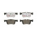 Brake Pad Set, disc brake BREMBO XTRA LINE P 06 070X