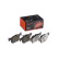 Brake Pad Set, disc brake BREMBO XTRA LINE P 06 070X, Thumbnail 2