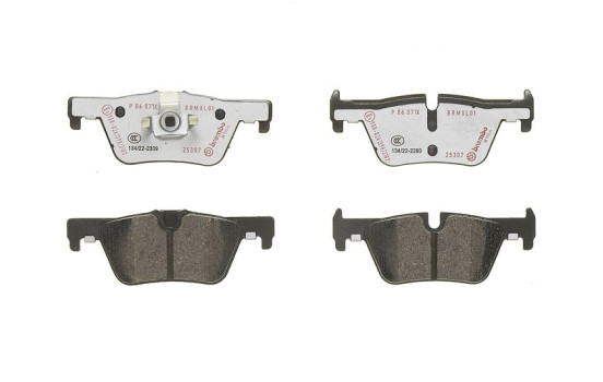Brake Pad Set, disc brake BREMBO XTRA LINE P 06 071X