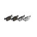 Brake Pad Set, disc brake BREMBO XTRA LINE P 06 071X, Thumbnail 3
