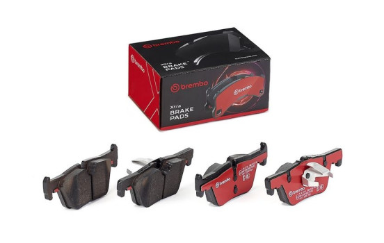 Brake Pad Set, disc brake BREMBO XTRA LINE P 06 071X, Image 2