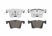 Brake Pad Set, disc brake BREMBO XTRA LINE P 06 075X