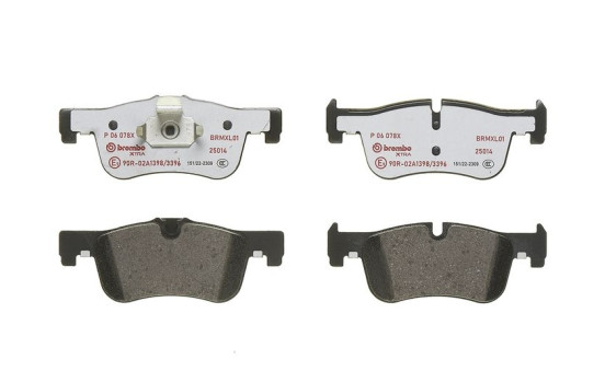 Brake Pad Set, disc brake BREMBO XTRA LINE P 06 078X