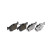 Brake Pad Set, disc brake BREMBO XTRA LINE P 06 078X, Thumbnail 3