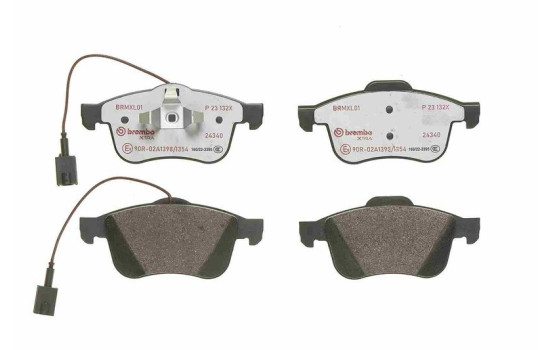 Brake Pad Set, disc brake BREMBO XTRA LINE P 23 132X
