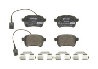 Brake Pad Set, disc brake BREMBO XTRA LINE P 23 133X