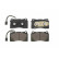 Brake Pad Set, disc brake BREMBO XTRA LINE P 23 134X, Thumbnail 2