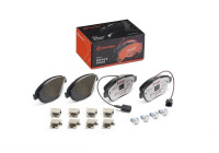 Brake Pad Set, disc brake BREMBO XTRA LINE P 23 137X