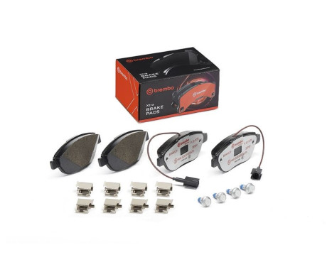 Brake Pad Set, disc brake BREMBO XTRA LINE P 23 137X, Image 2