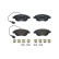 Brake Pad Set, disc brake BREMBO XTRA LINE P 23 137X, Thumbnail 4