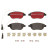 Brake Pad Set, disc brake BREMBO XTRA LINE P 23 137X, Thumbnail 3
