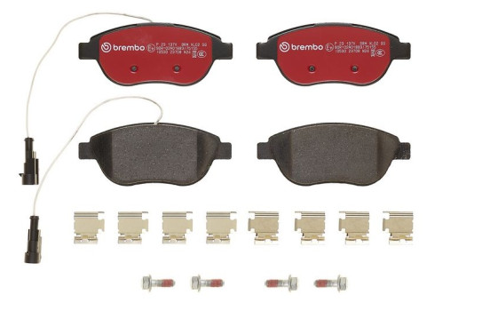 Brake Pad Set, disc brake BREMBO XTRA LINE P 23 137X, Image 3