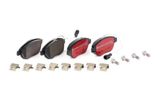Brake Pad Set, disc brake BREMBO XTRA LINE P 23 137X, Image 4