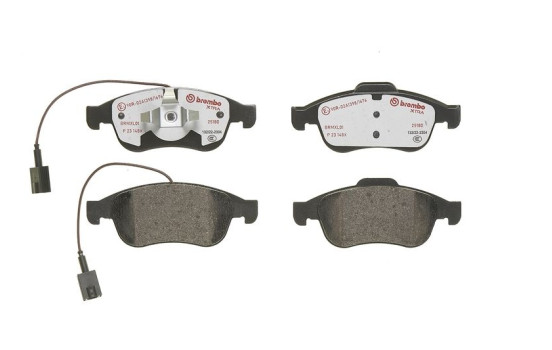 Brake Pad Set, disc brake BREMBO XTRA LINE P 23 148X