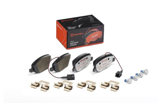 Brake Pad Set, disc brake BREMBO XTRA LINE P 23 152X