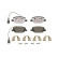 Brake Pad Set, disc brake BREMBO XTRA LINE P 23 152X, Thumbnail 4