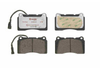 Brake Pad Set, disc brake BREMBO XTRA LINE P 23 154X