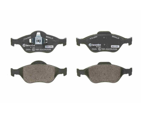 Brake Pad Set, disc brake BREMBO XTRA LINE P 24 055X