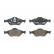 Brake Pad Set, disc brake BREMBO XTRA LINE P 24 055X