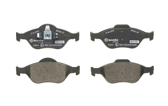 Brake Pad Set, disc brake BREMBO XTRA LINE P 24 055X, Image 4