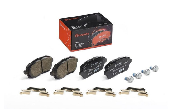 Brake Pad Set, disc brake BREMBO XTRA LINE P 24 072X, Image 2
