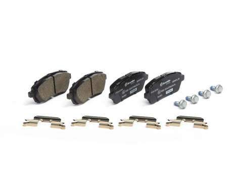 Brake Pad Set, disc brake BREMBO XTRA LINE P 24 072X, Image 3