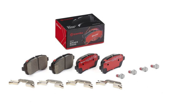 Brake Pad Set, disc brake BREMBO XTRA LINE P 24 072X, Image 2